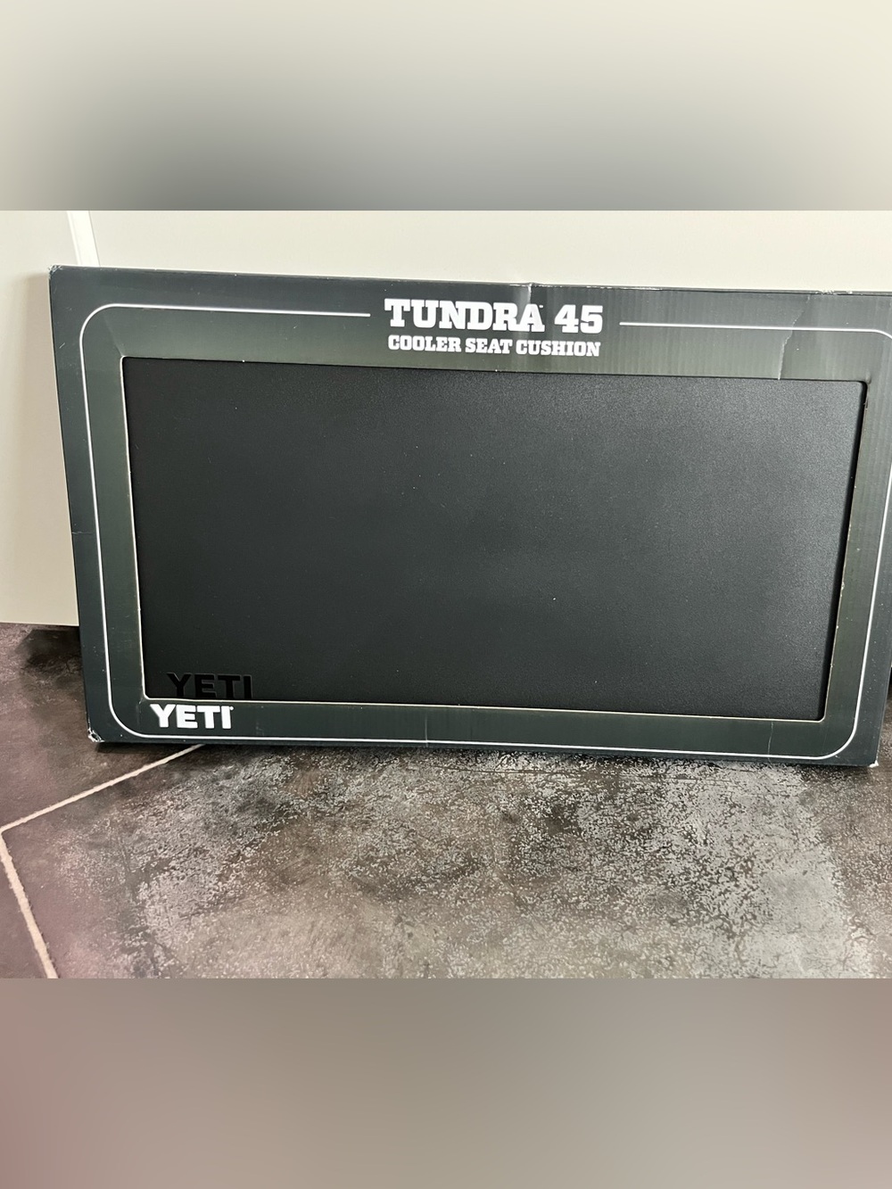 Yeti Tundra 45 Cooler Seat Cushion Pad NEW Rare Black